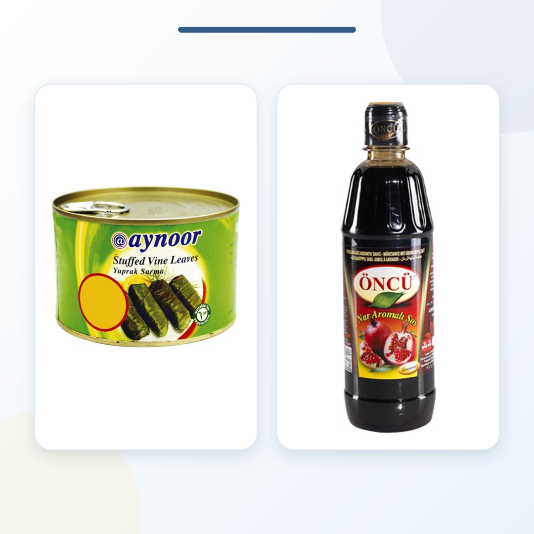 Aynoor Stuffed Vine Leaves & Oncu Pomegranate Molasses Bundle product bundle