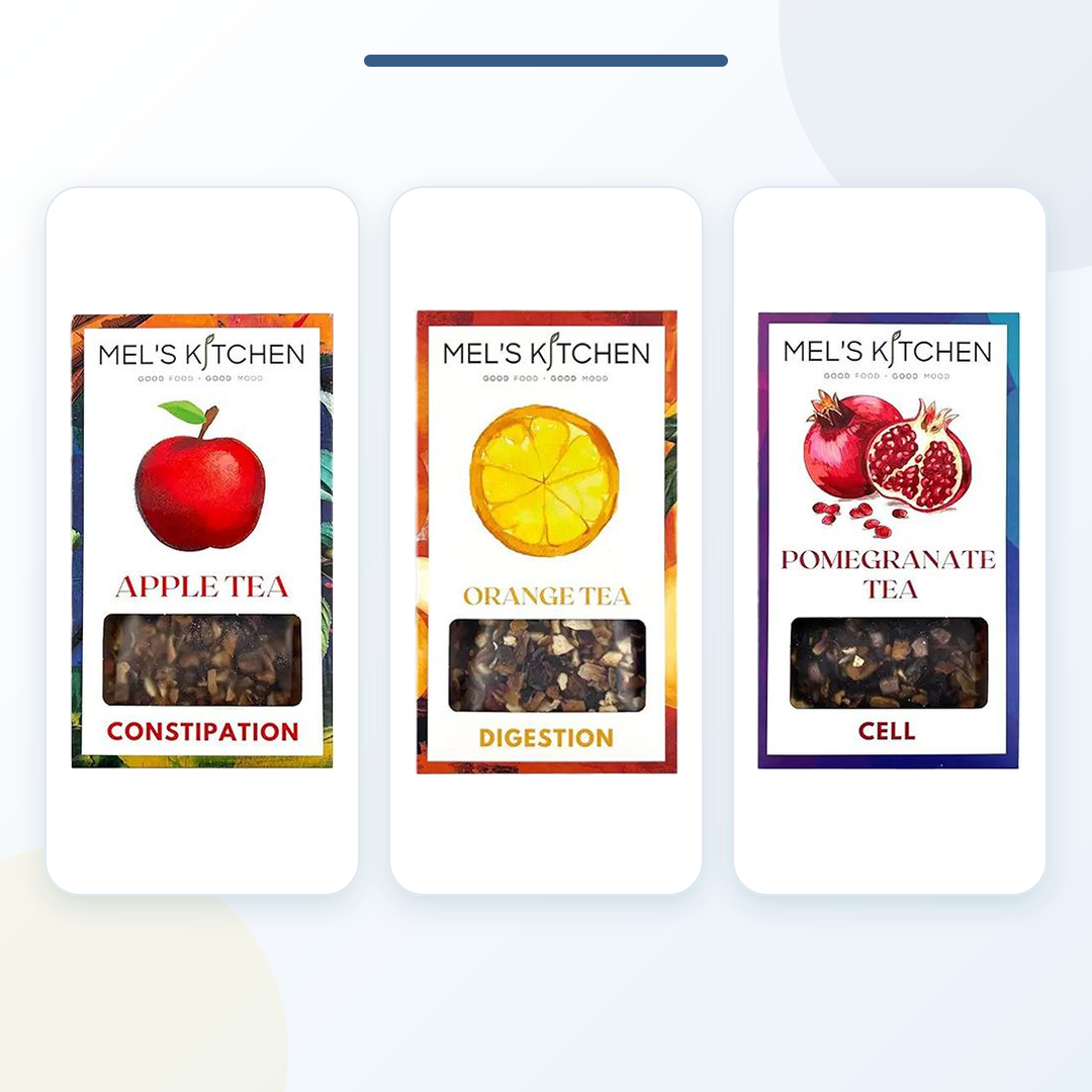 Mel's Kitchen Fruity Tea Selection – 3 Delicious Fruit Teas product bundle