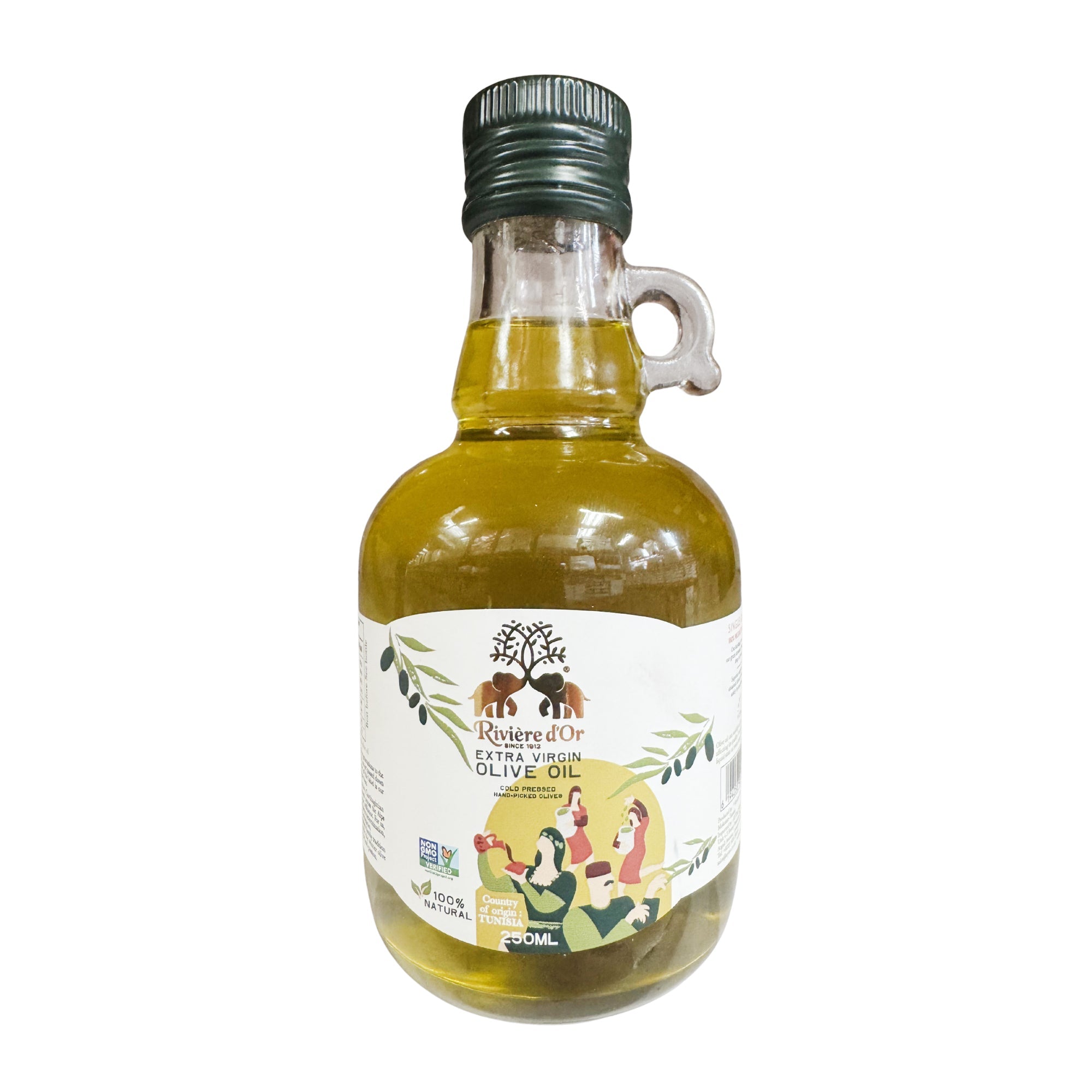 Riviere D'Or Galloni Extra Virgin Olive Oil 250ML Glass