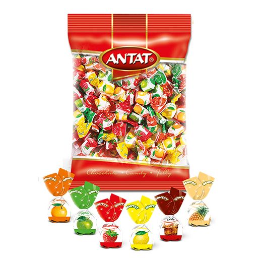 Jm Violet Bontat Fruity Hard Candy Poly Bag-Single Twist (1000g) product image
