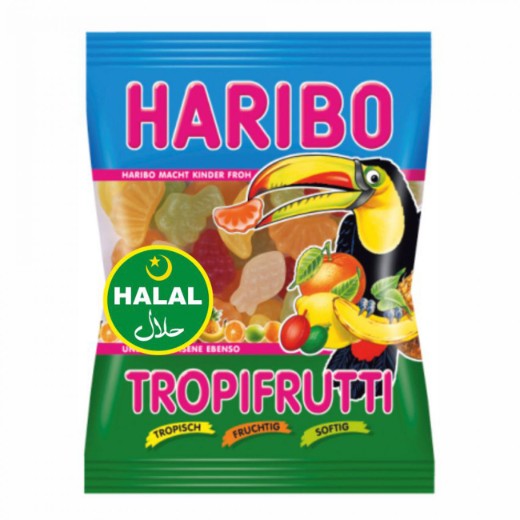 Haribo Troppi Frutti (Brown) (80GR)