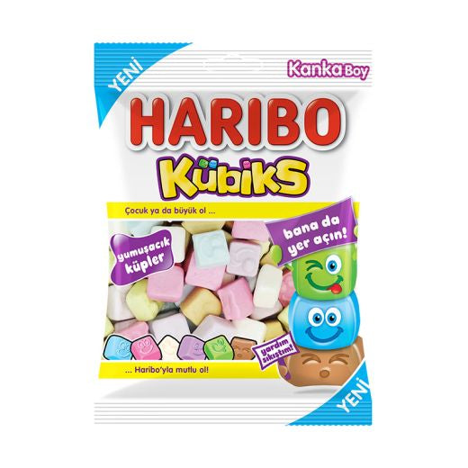 Haribo Kubiks (Brown) (80GR)