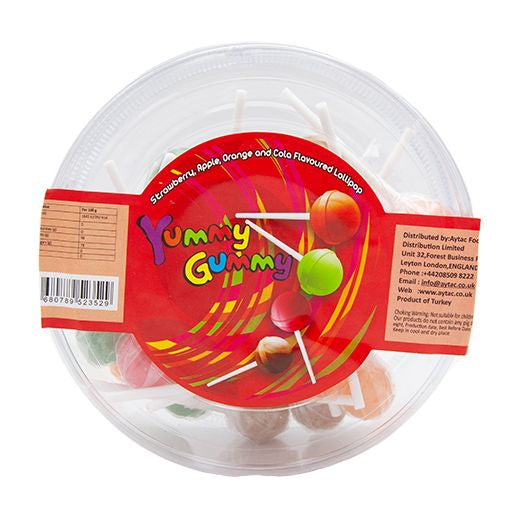 Jm Sugabee Yummy Gummy Lollipop (24X9GR)