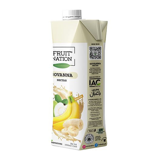 Fruit Nation Go-Vanna Nectar (Guava Banana) 1Lt