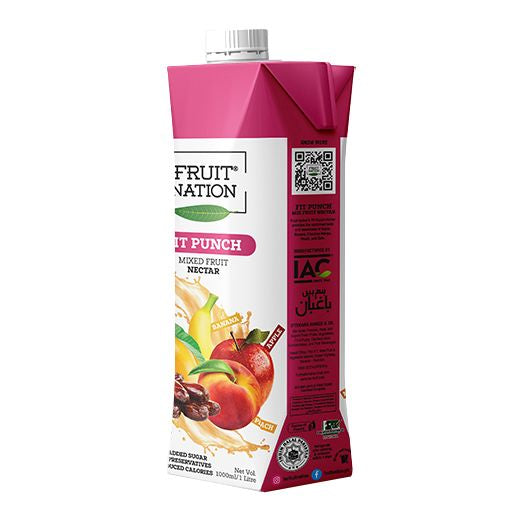 Fruit Nation Fit Punch (Mix Fruit) 1Lt