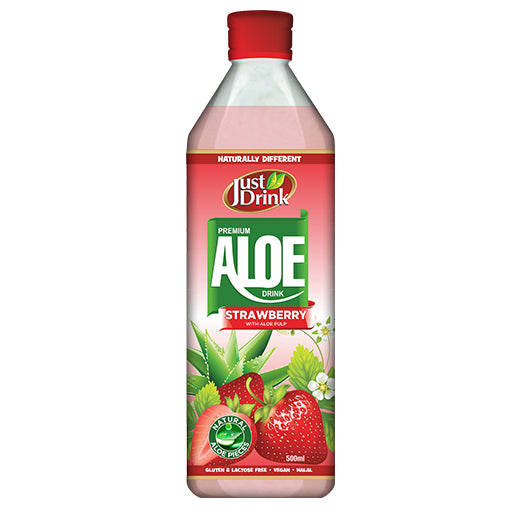 Just Drink Strawberry Aloe (500ML)