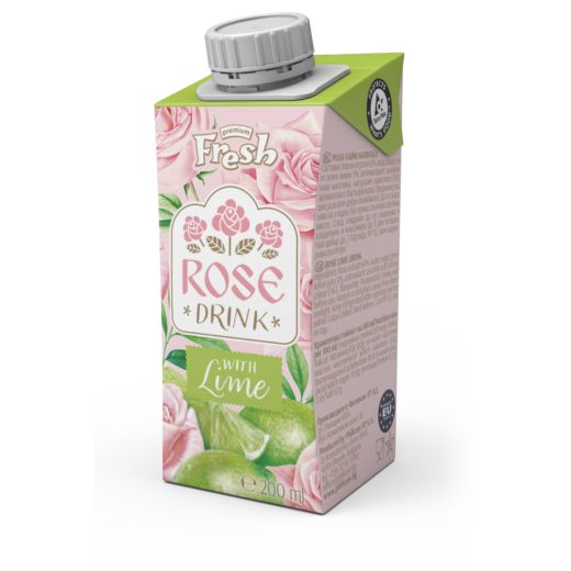 Fresh Rose Drink With Lime (200ML)