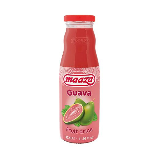 Maaza Guava Drink 330ml-Glas Bottle product image