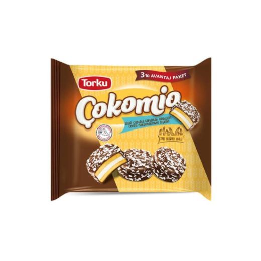 Torku Cokomio Milky Marshmallow Biscuit Coconut [Family Pack] (77GRX3PCS)