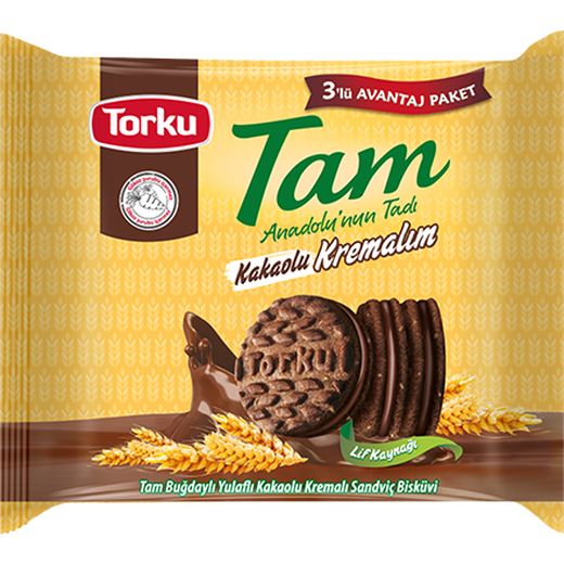 Torku Tam Cikolatam Biscuit [3Lu Avantaj Paket] (249GR)