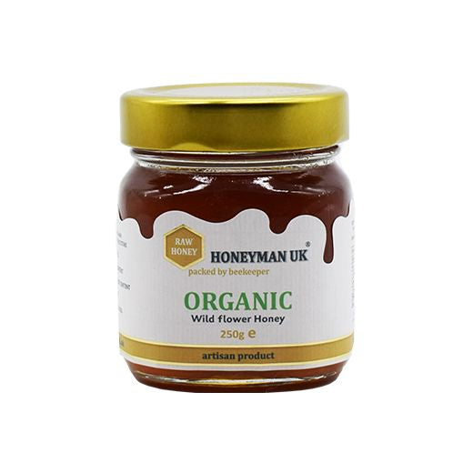 Honeyman Organic Wild Flower Honey (250G)