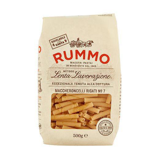 Rummo Maccheroncelli Rigati No. 7 Pasta 500g product image