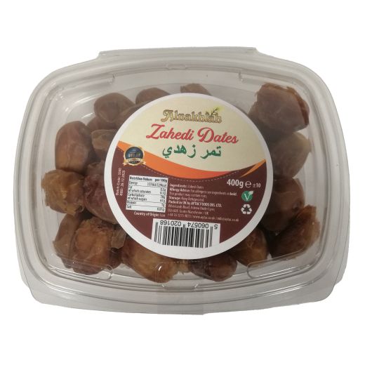 Alnakhlah Zahedi Dates (Pvc Tray) (400G)