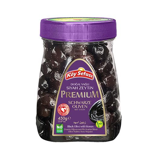 Koy Sefasi Black Olive Gemlik Yagli Sele Premium [PET] (450g) product image