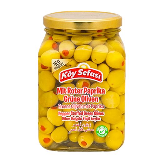 Koy Sefasi Green Olives Stuffed [Jar](Biberli) (900g) product image