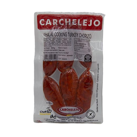 Carchelejo Turkey Chorizo (320G)