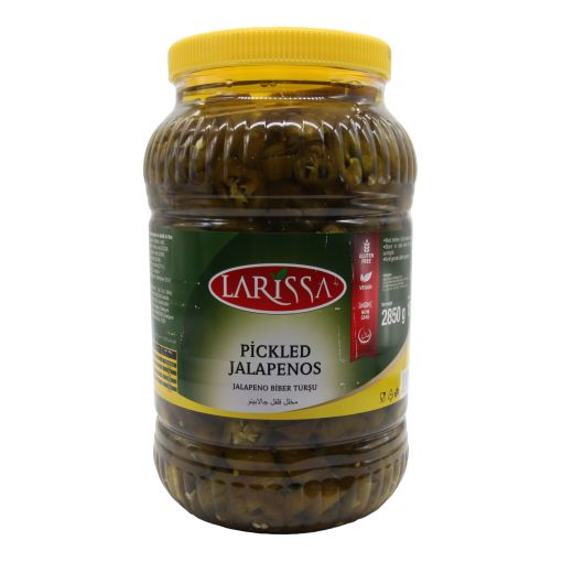 Larissa Jalapeno Pickles / Jelepone Biber (Pet) (2850G)