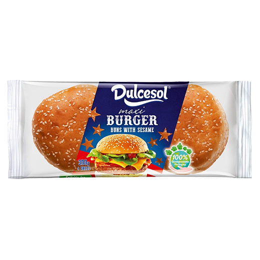 Dulcesol Burger Buns Jumbo (Sesame) (300g) product image