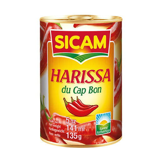 Sicam Harissa Cap Bon 1 - 6 Can (135g) product image