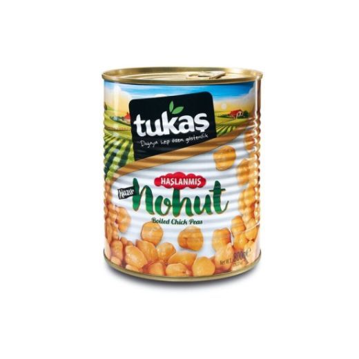 Tukas Boiled Chickpeas [Tin] (800GR)