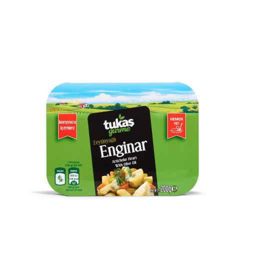 Tukas Artichoke Hearts W. Olive Oil (200G)