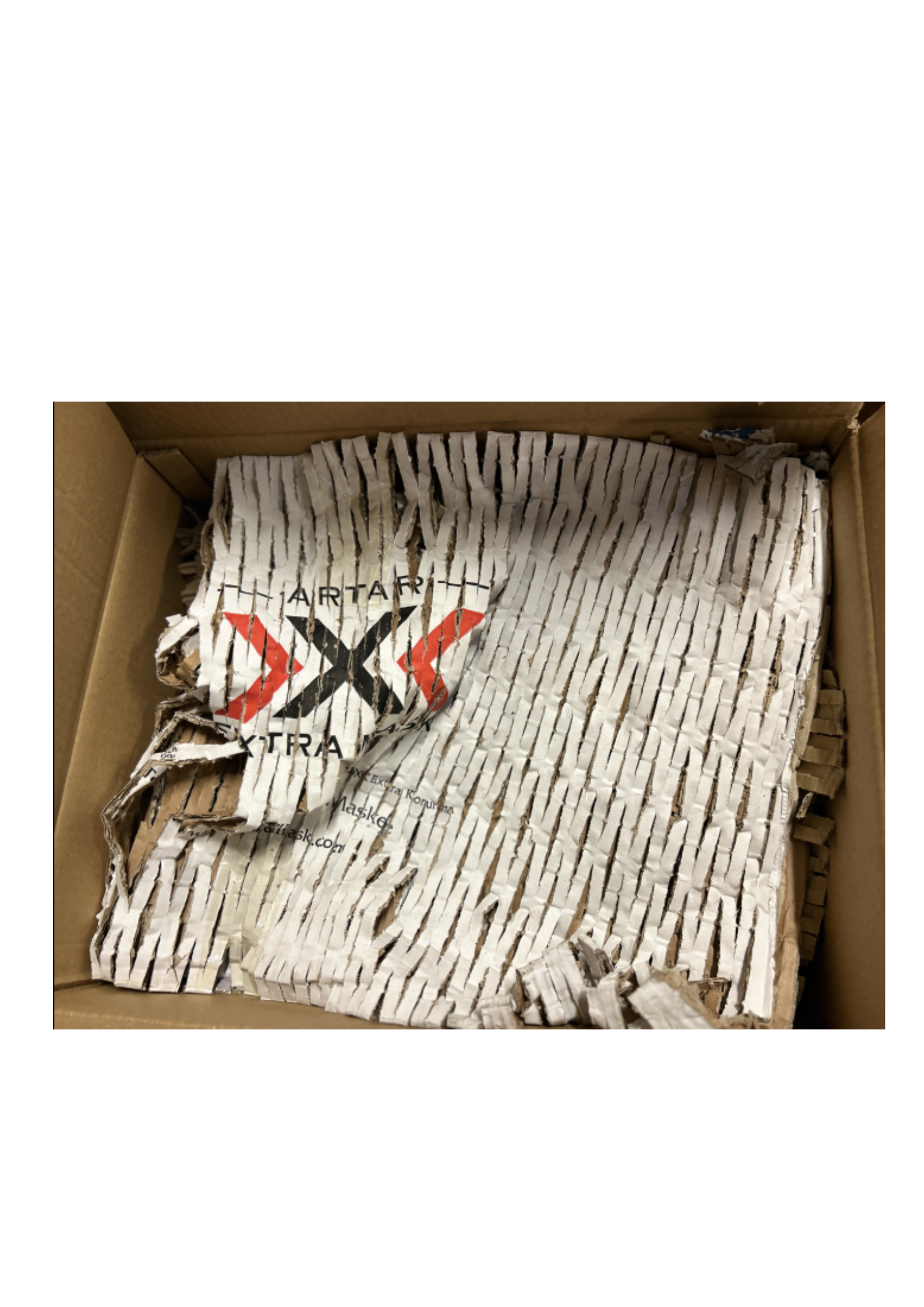 Recycled Cardboard Shreds for Heavy-Duty Deliveries