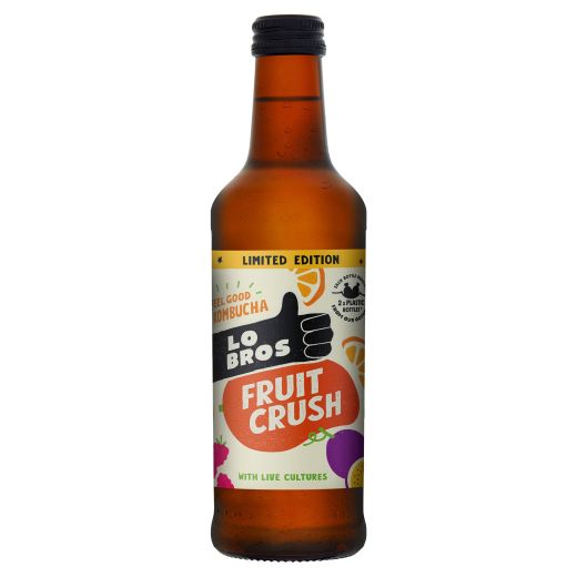 Lo Bros Kombucha Fruit Crush (330ML)