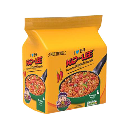 Ko-Lee Korean Kimchi 4 Pack Instant Noodle (70G)