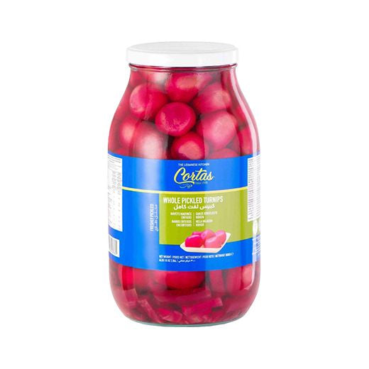 Cortas Pickled Turnips Whole With Beetroot (3000G)