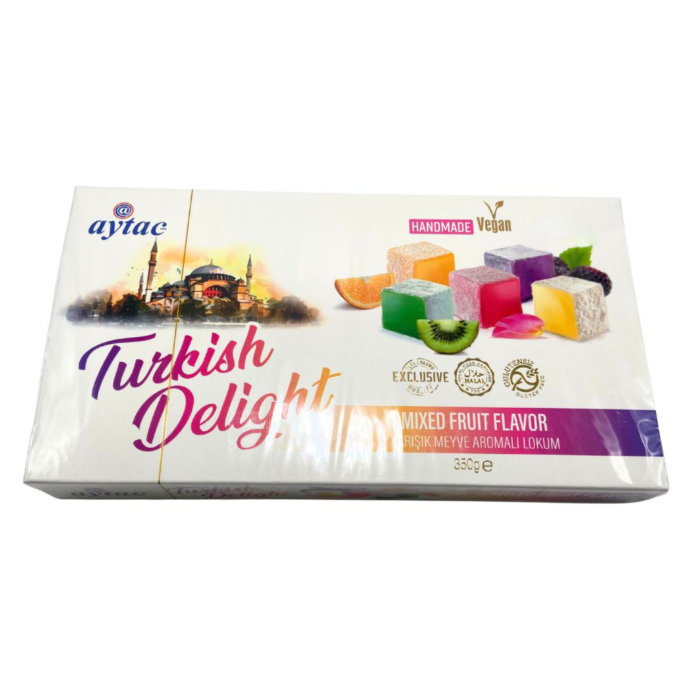 Aytac Turkish Delight Bowl with Fruit (350G)