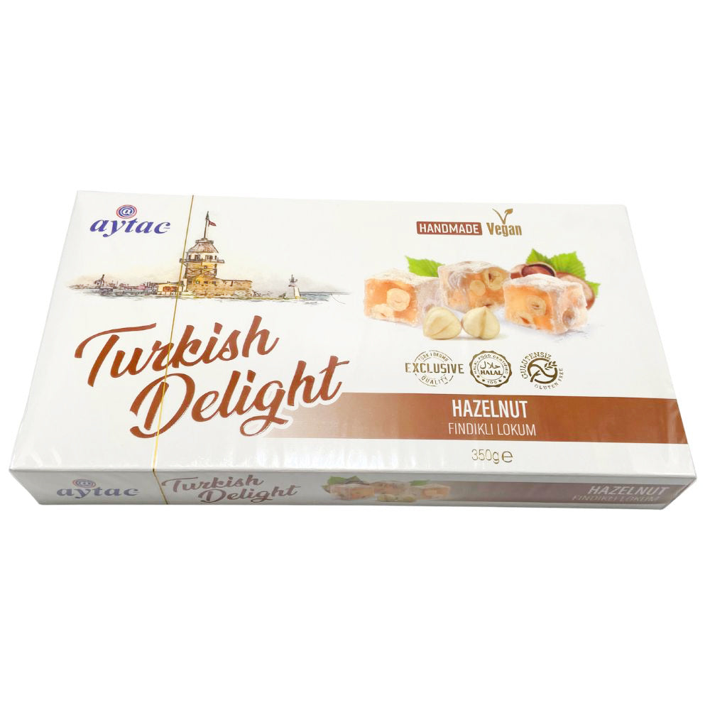 Aytac Turkish Delight Bowl with Mixed Nuts and Fruits (350G)