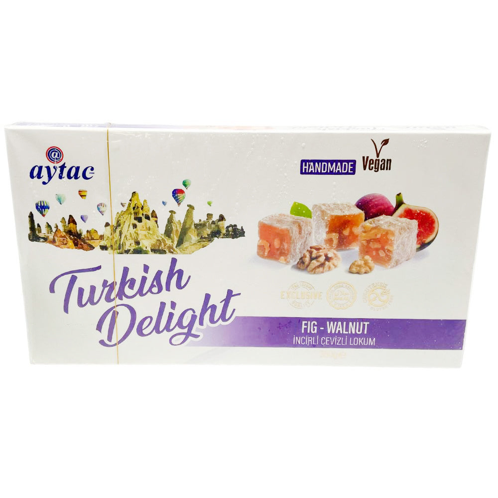 Aytac Turkish Delight Bowl With Fig And Walnut 350GRx12