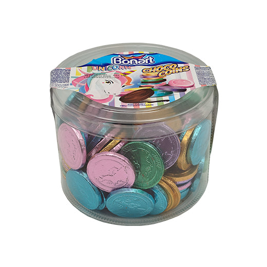 Bonart Unicorn Coin Comp. Chocolate Pvc (650G)