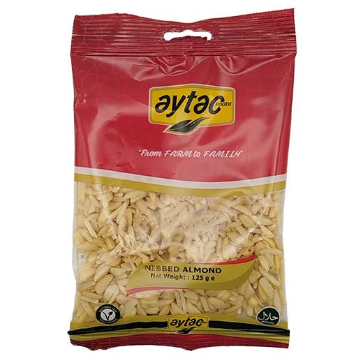 Aytac Nibbed Almonds (Nut Bag) (125G)