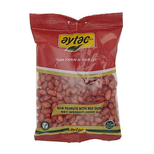 Aytac Peanut Raw With Red Skin (Nut Bag) (200G)