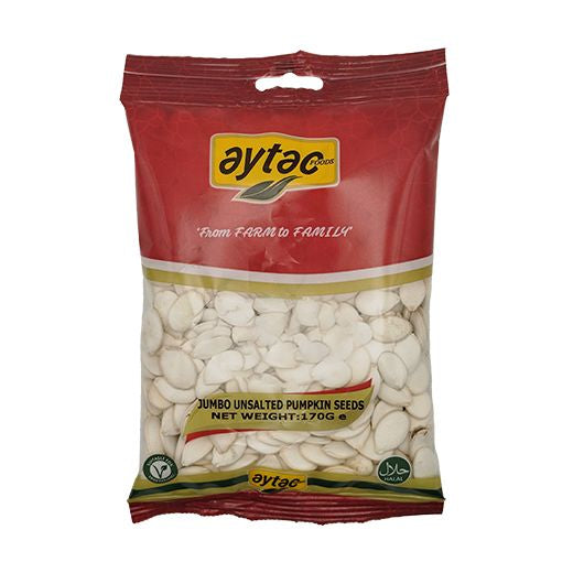 Aytac Jumbo Unsalted Pumpkin Seeds (Nut Bag) (170G)