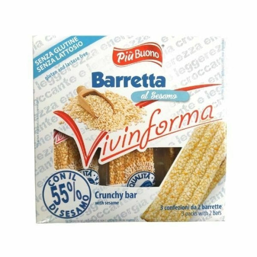 Piu Buono -Vivinforma - Sesame Bars (30G)