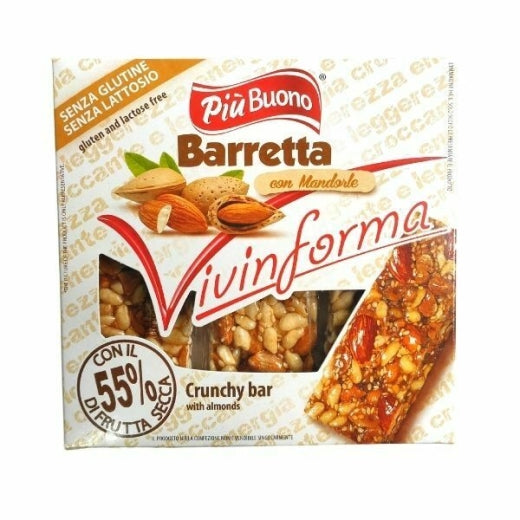 Piu Buono -Vivinforma - Almond Bars (30G)