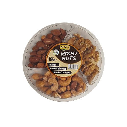 Aytac Mixed Nuts 2 (Walnut-Roasted Almonds-Roasted Cashews) (150g) product image