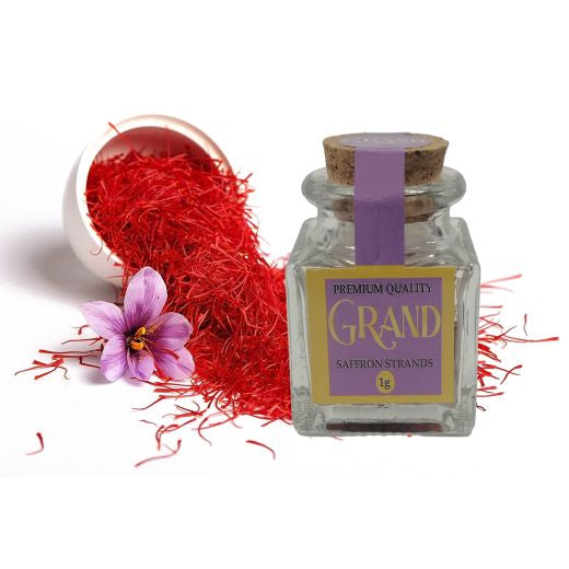 Grand Premium Saffron 1G Jar (1G)