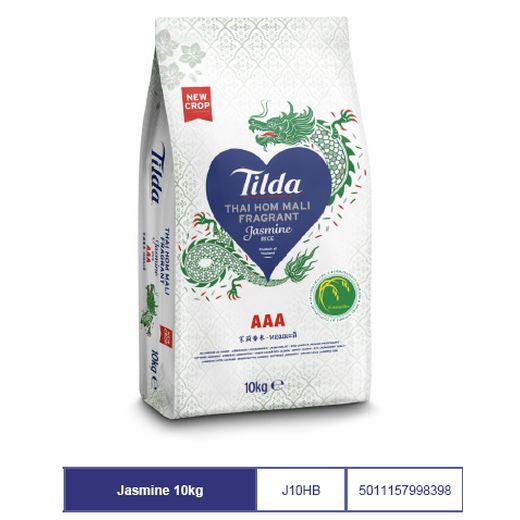 Tilda Fragrant Jasmine Rice Aaa (Green Dragon Thai) (10kg) product image