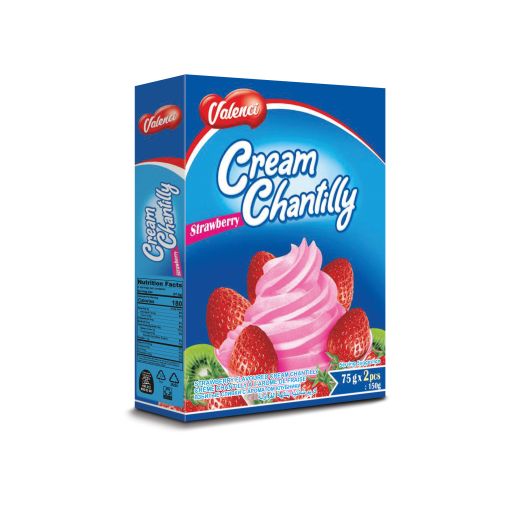 Valenci Strawberry Cream Chantilly (150G)