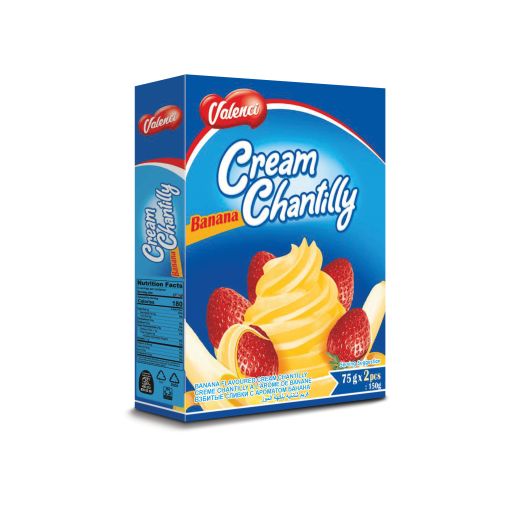 Valenci Banana Cream Chantilly (150G)