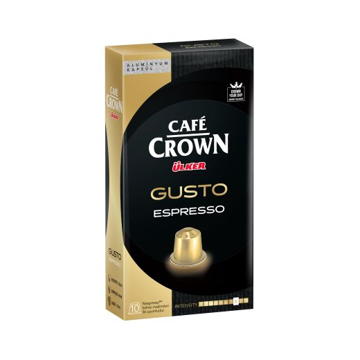 Cafe Crown Gusto Espresso Capsule Coffee