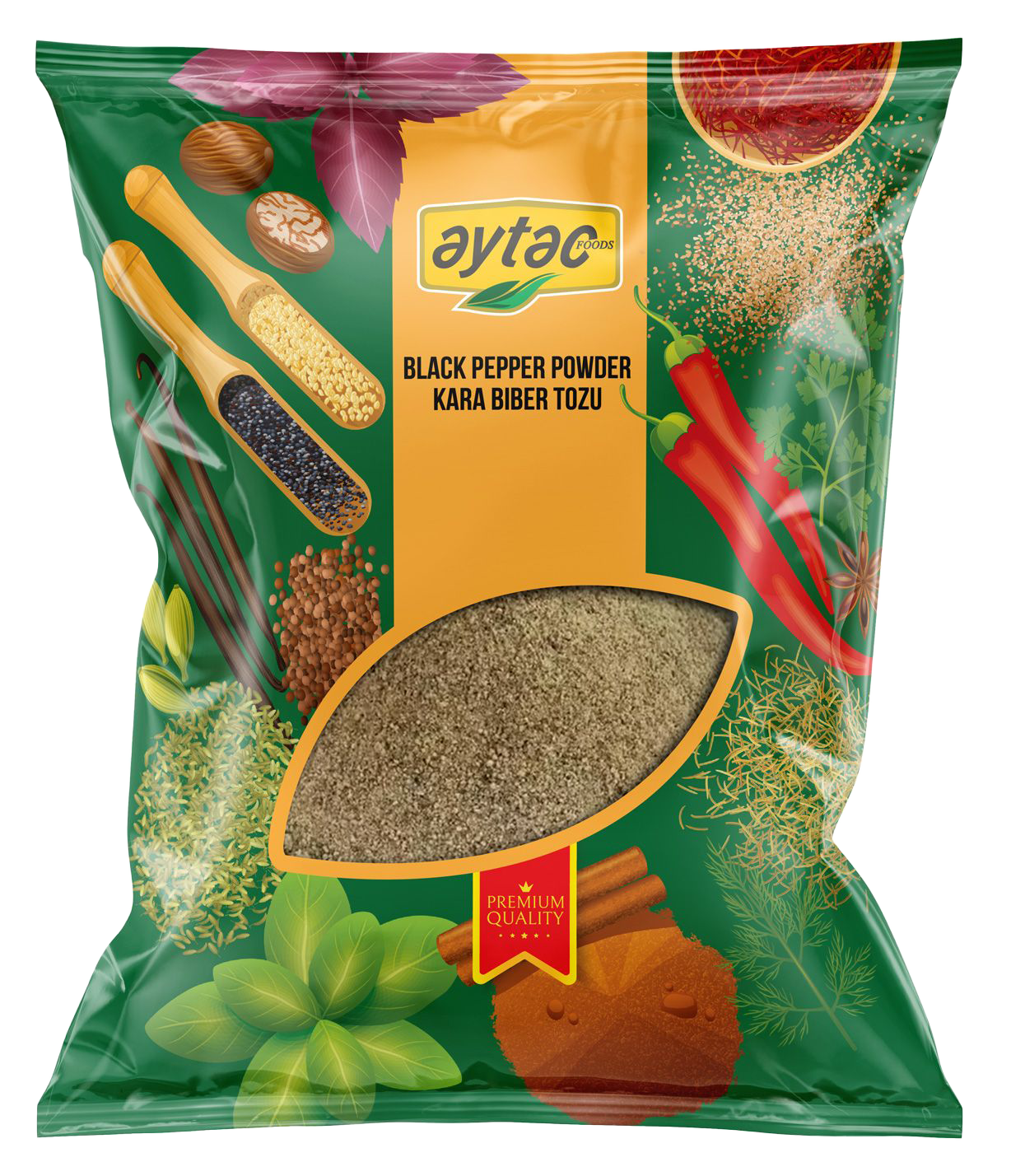 AYTAC SPICE BLACK PEPPER POWDER 1KG