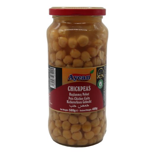 Aycan Tr Boiled Chickpeas Jar (580G)