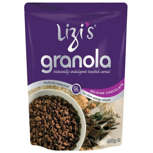 Lizi's Belgian Chocolate Granola- 400Gr