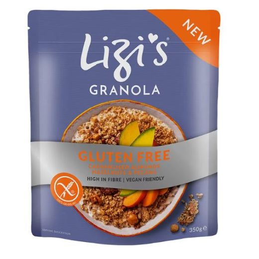 Lizi'S Gluten Free Caramalised Almonds Hazelnuts & Pecan   - 350Gr