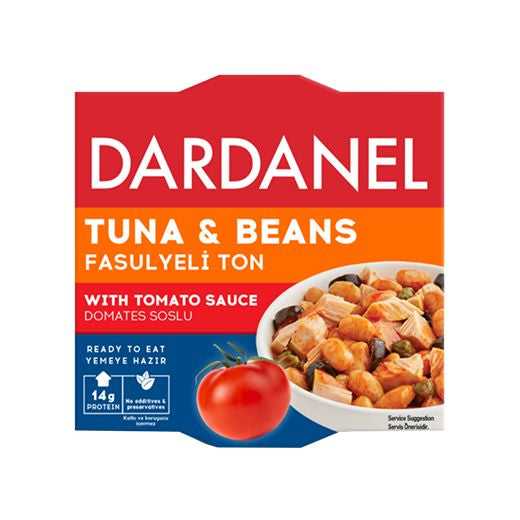 Dardanel Tuna And Beans With Tomato Sauce (150G)