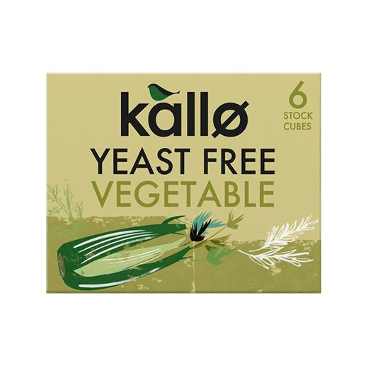 Kallo Yeast Free Vegetable Stock Cubes (66G)